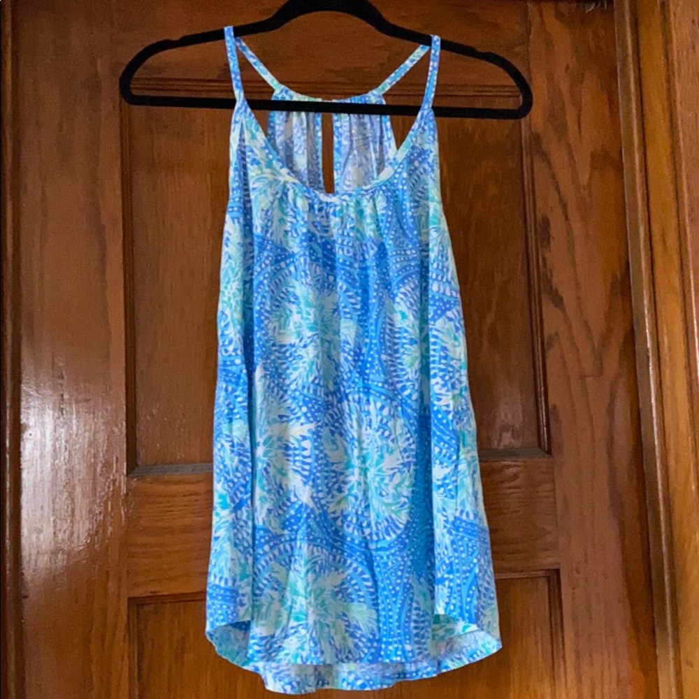Lilly Pulitzer Cotton Tank Top - EUC